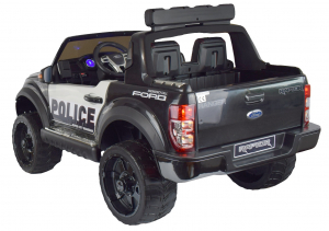 Masinuta electrica politie Premier Ford Raptor, 12V, roti cauciuc EVA, scaun piele ecologica negru [7]
