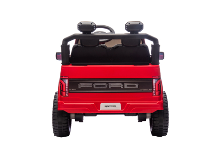 Masinuta electrica Premier Ford Raptor F150, 24V, 2 copii, scaun piele ecologica, rosu [4]