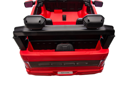 Masinuta electrica Premier Ford Raptor F150, 24V, 2 copii, scaun piele ecologica, rosu [26]
