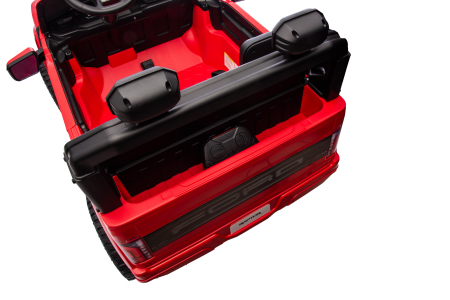 Masinuta electrica Premier Ford Raptor F150, 24V, 2 copii, scaun piele ecologica, rosu [25]