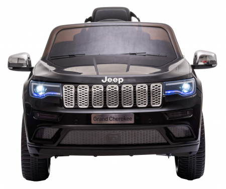 Masinuta electrica Premier Jeep Grand Cherokee, 12V, roti cauciuc EVA, scaun piele ecologica, negru [2]