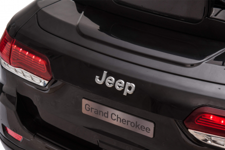 Masinuta electrica Premier Jeep Grand Cherokee, 12V, roti cauciuc EVA, scaun piele ecologica, negru [17]