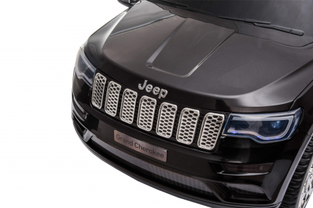 Masinuta electrica Premier Jeep Grand Cherokee, 12V, roti cauciuc EVA, scaun piele ecologica, negru [27]