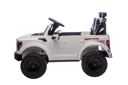 Masinuta electrica Premier Ford Raptor F150, 24V, 2 copii, scaun piele ecologica, alb [2]