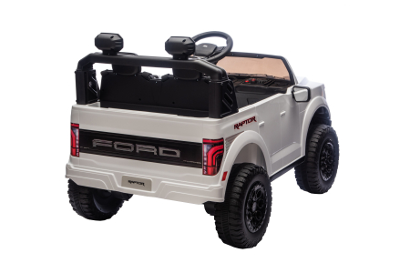 Masinuta electrica Premier Ford Raptor F150, 24V, 2 copii, scaun piele ecologica, alb [18]