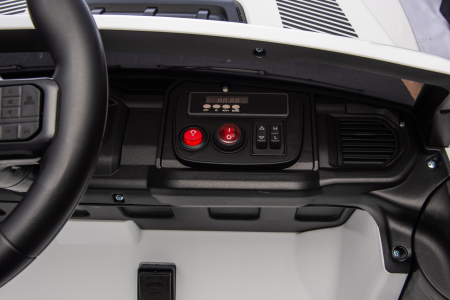 Masinuta electrica Premier Ford Raptor F150, 24V, 2 copii, scaun piele ecologica, alb [27]