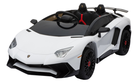 Masinute electrice - Masinuta electrica Premier Lamborghini Aventador ST, 12V, alb