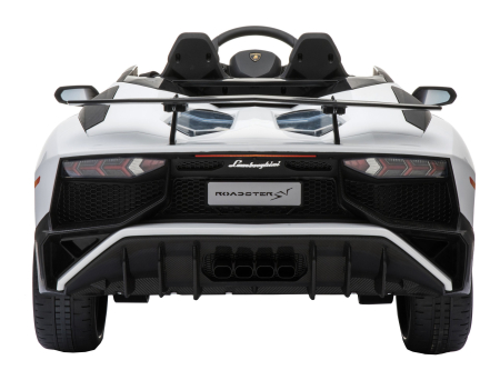 Masinuta electrica Premier Lamborghini Aventador ST, 12V, alb [8]
