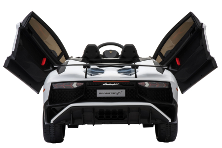 Masinuta electrica Premier Lamborghini Aventador ST, 12V, alb [13]