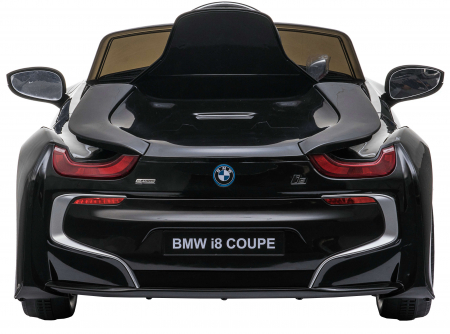 Masinuta electrica Premier BMW i8, 12V, roti cauciuc EVA, scaun piele ecologica, negru [6]