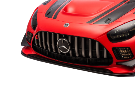Masinuta electrica Premier Mercedes Benz AMG GT3, 12V, roti cauciuc EVA, scaun piele ecologica, rosu [14]