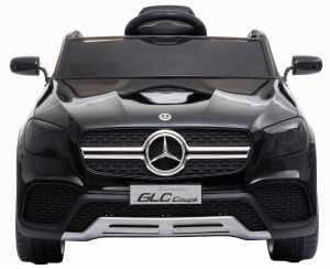 Masinuta electrica Premier Mercedes GLC Concept Coupe, 12V, roti cauciuc EVA, scaun piele ecologica, negru [1]