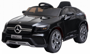 Masinute electrice - Masinuta electrica Premier Mercedes GLC Concept Coupe, 12V, roti cauciuc EVA, scaun piele ecologica, negru