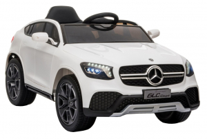 Masinuta electrica Premier Mercedes GLC Concept Coupe, 12V, roti cauciuc EVA, scaun piele ecologica, alb [1]
