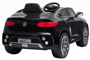 Masinuta electrica Premier Mercedes GLC Concept Coupe, 12V, roti cauciuc EVA, scaun piele ecologica, negru [6]