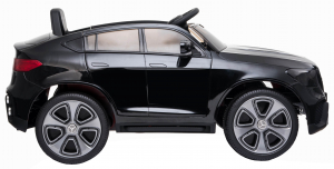 Masinuta electrica Premier Mercedes GLC Concept Coupe, 12V, roti cauciuc EVA, scaun piele ecologica, negru [3]