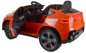 Masinuta electrica Premier Mercedes GLC Concept Coupe, 12V, roti cauciuc EVA, scaun piele ecologica, rosu [3]