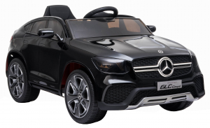 Masinuta electrica Premier Mercedes GLC Concept Coupe, 12V, roti cauciuc EVA, scaun piele ecologica, negru [4]