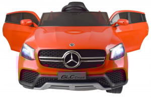 Masinuta electrica Premier Mercedes GLC Concept Coupe, 12V, roti cauciuc EVA, scaun piele ecologica, rosu [6]