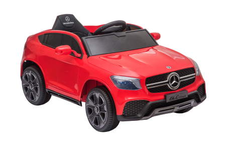 Masinuta electrica Premier Mercedes GLC Concept Coupe Facelift, 12V, roti cauciuc EVA, scaun piele ecologica, rosu [17]