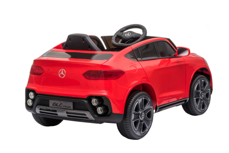 Masinuta electrica Premier Mercedes GLC Concept Coupe Facelift, 12V, roti cauciuc EVA, scaun piele ecologica, rosu [8]