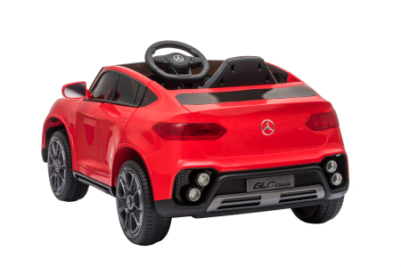 Masinuta electrica Premier Mercedes GLC Concept Coupe Facelift, 12V, roti cauciuc EVA, scaun piele ecologica, rosu [6]
