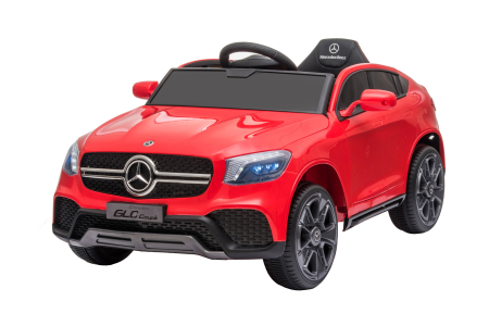 Masinuta electrica Premier Mercedes GLC Concept Coupe Facelift, 12V, roti cauciuc EVA, scaun piele ecologica, rosu [3]