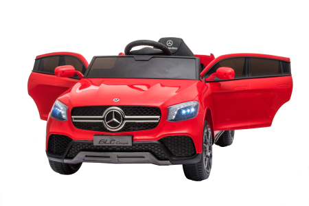 Masinuta electrica Premier Mercedes GLC Concept Coupe Facelift, 12V, roti cauciuc EVA, scaun piele ecologica, rosu [11]
