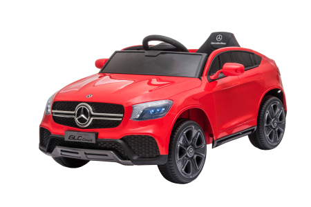 Masinute electrice - Masinuta electrica Premier Mercedes GLC Concept Coupe Facelift, 12V, roti cauciuc EVA, scaun piele ecologica, rosu