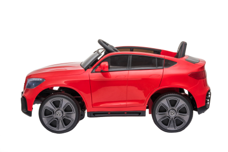 Masinuta electrica Premier Mercedes GLC Concept Coupe Facelift, 12V, roti cauciuc EVA, scaun piele ecologica, rosu [4]