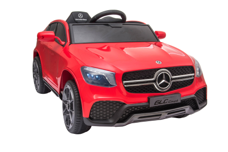 Masinuta electrica Premier Mercedes GLC Concept Coupe Facelift, 12V, roti cauciuc EVA, scaun piele ecologica, rosu [18]