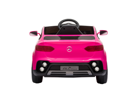 Masinuta electrica Premier Mercedes GLC Concept Coupe Facelift, 12V, roti cauciuc EVA, scaun piele ecologica, roz [7]