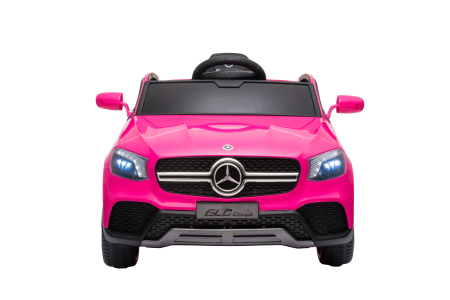 Masinuta electrica Premier Mercedes GLC Concept Coupe Facelift, 12V, roti cauciuc EVA, scaun piele ecologica, roz [1]