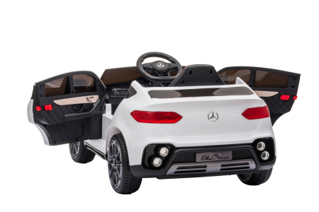 Masinuta electrica Premier Mercedes GLC Concept Coupe Facelift, 12V, roti cauciuc EVA, scaun piele ecologica, alb [12]