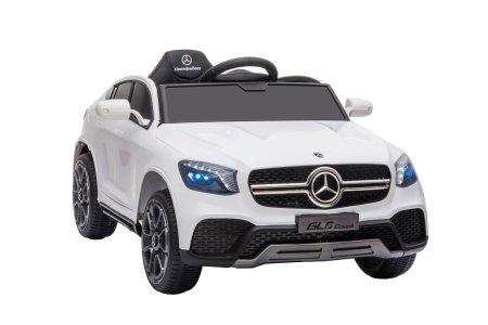 Masinuta electrica Premier Mercedes GLC Concept Coupe Facelift, 12V, roti cauciuc EVA, scaun piele ecologica, alb [1]