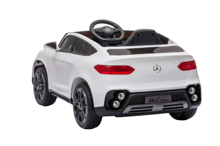 Masinuta electrica Premier Mercedes GLC Concept Coupe Facelift, 12V, roti cauciuc EVA, scaun piele ecologica, alb [3]
