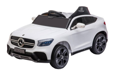 Masinuta electrica Premier Mercedes GLC Concept Coupe Facelift, 12V, roti cauciuc EVA, scaun piele ecologica, alb [15]