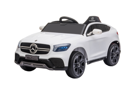 Masinute electrice - Masinuta electrica Premier Mercedes GLC Concept Coupe Facelift, 12V, roti cauciuc EVA, scaun piele ecologica, alb