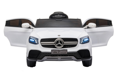Masinuta electrica Premier Mercedes GLC Concept Coupe Facelift, 12V, roti cauciuc EVA, scaun piele ecologica, alb [8]
