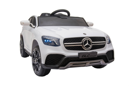 Masinuta electrica Premier Mercedes GLC Concept Coupe Facelift, 12V, roti cauciuc EVA, scaun piele ecologica, alb [16]