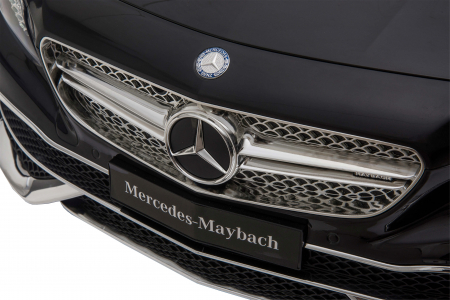Masinuta electrica Premier Mercedes-Maybach S650 Cabriolet, 12V, roti cauciuc EVA, scaun piele ecologica, negru [8]