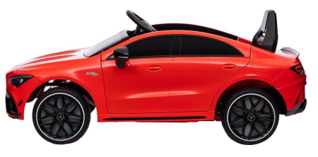 Masinuta electrica Premier 4x4 Mercedes CLA-45, 12V, roti cauciuc EVA, scaun piele ecologica, rosu [2]