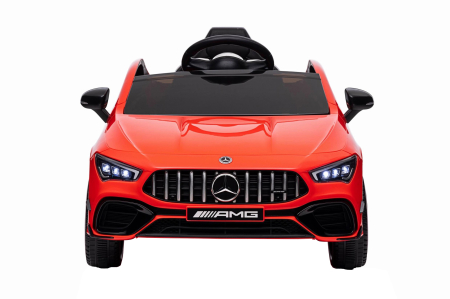 Masinuta electrica Premier 4x4 Mercedes CLA-45, 12V, roti cauciuc EVA, scaun piele ecologica, rosu [7]