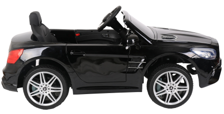 Masinuta electrica Premier Mercedes SL500, 12V, roti cauciuc EVA, scaun piele ecologica, negru [3]