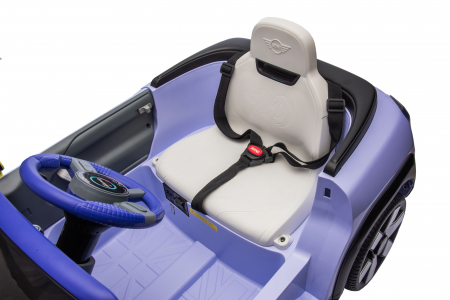 Masinuta electrica Premier Mini Concept Aceman, 12V, roti cauciuc EVA, scaun piele ecologica, mov [31]