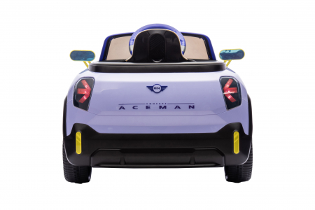 Masinuta electrica Premier Mini Concept Aceman, 12V, roti cauciuc EVA, scaun piele ecologica, mov [8]