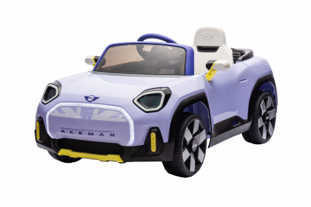 Masinuta electrica Premier Mini Concept Aceman, 12V, roti cauciuc EVA, scaun piele ecologica, mov [1]