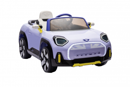 Masinuta electrica Premier Mini Concept Aceman, 12V, roti cauciuc EVA, scaun piele ecologica, mov [11]