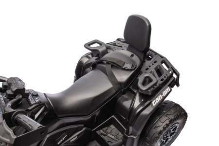 ATV electric Premier 4x4 Can-Am Outlander, 2 copii, 24V, roti cauciuc EVA, negru [17]
