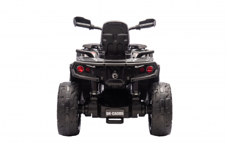 ATV electric Premier 4x4 Can-Am Outlander, 2 copii, 24V, roti cauciuc EVA, negru [8]